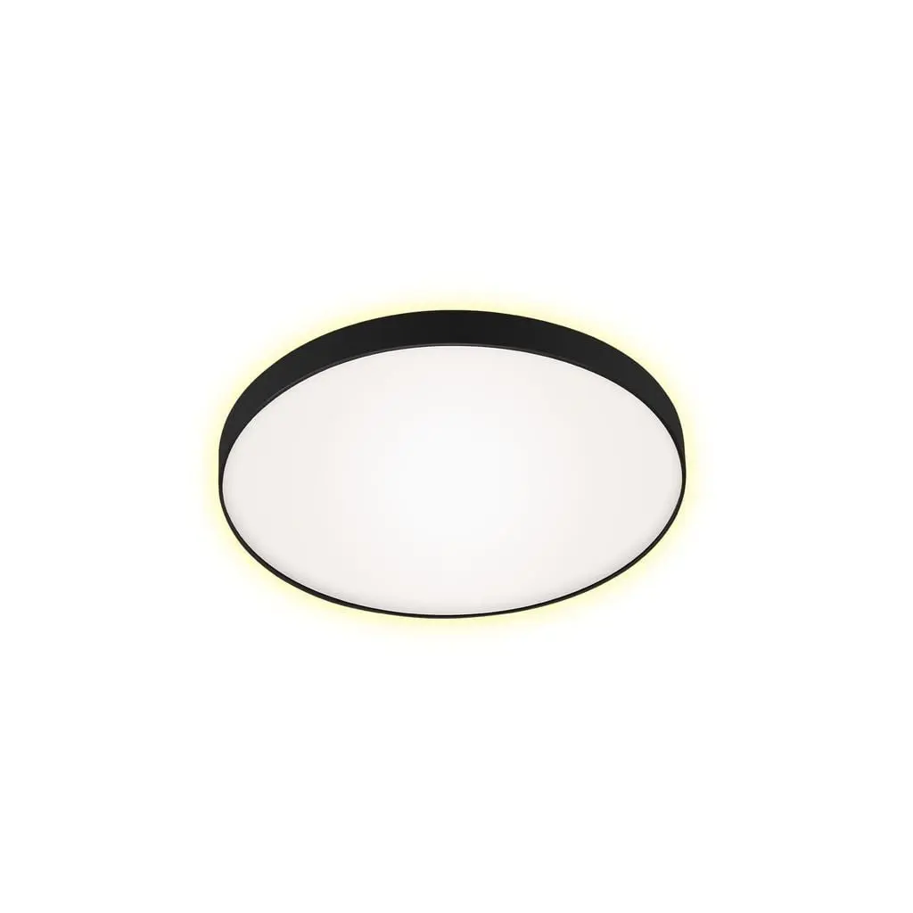 BRILONER LED stropní svítidlo, pr. 28,5 cm, 12 W, černá-bílá BRI 3443115