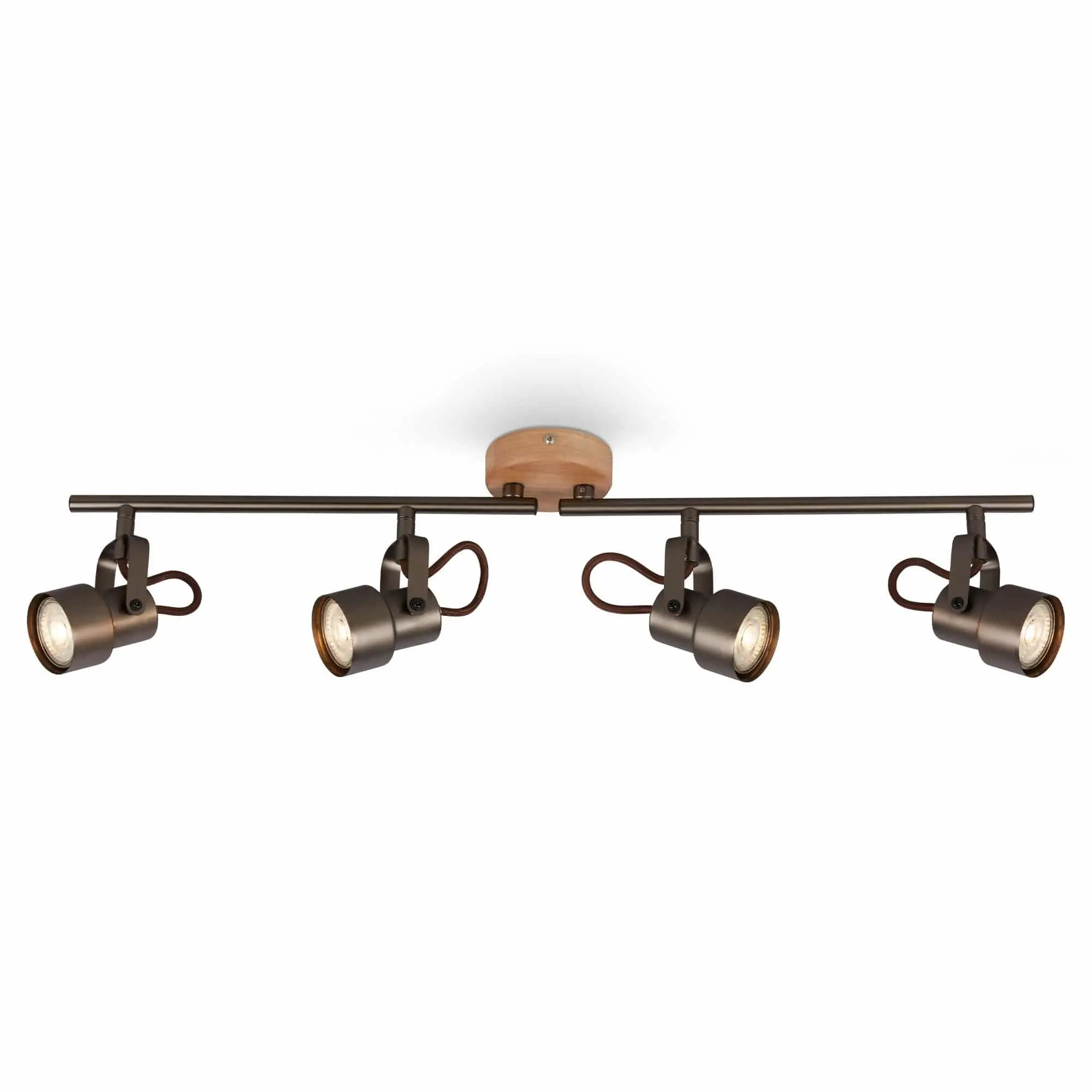 BRILO 2872-045 Bodové svítidlo 68,4 cm 4xGU10 20W 1840lm antická šedá - BRILO