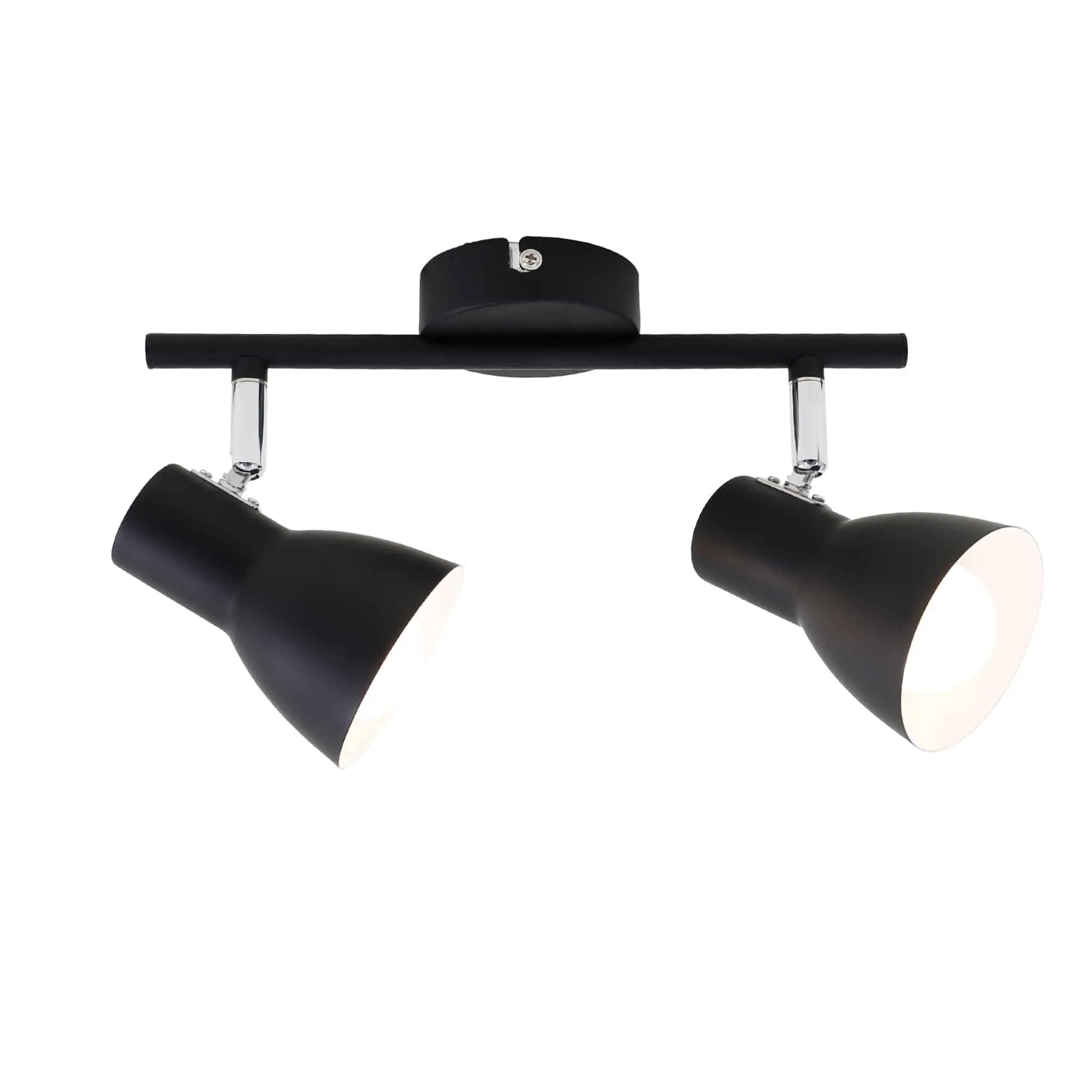BRI 2860-025 Bodové svítidlo 27,5 cm 2x E14 25W černá - BRILONER