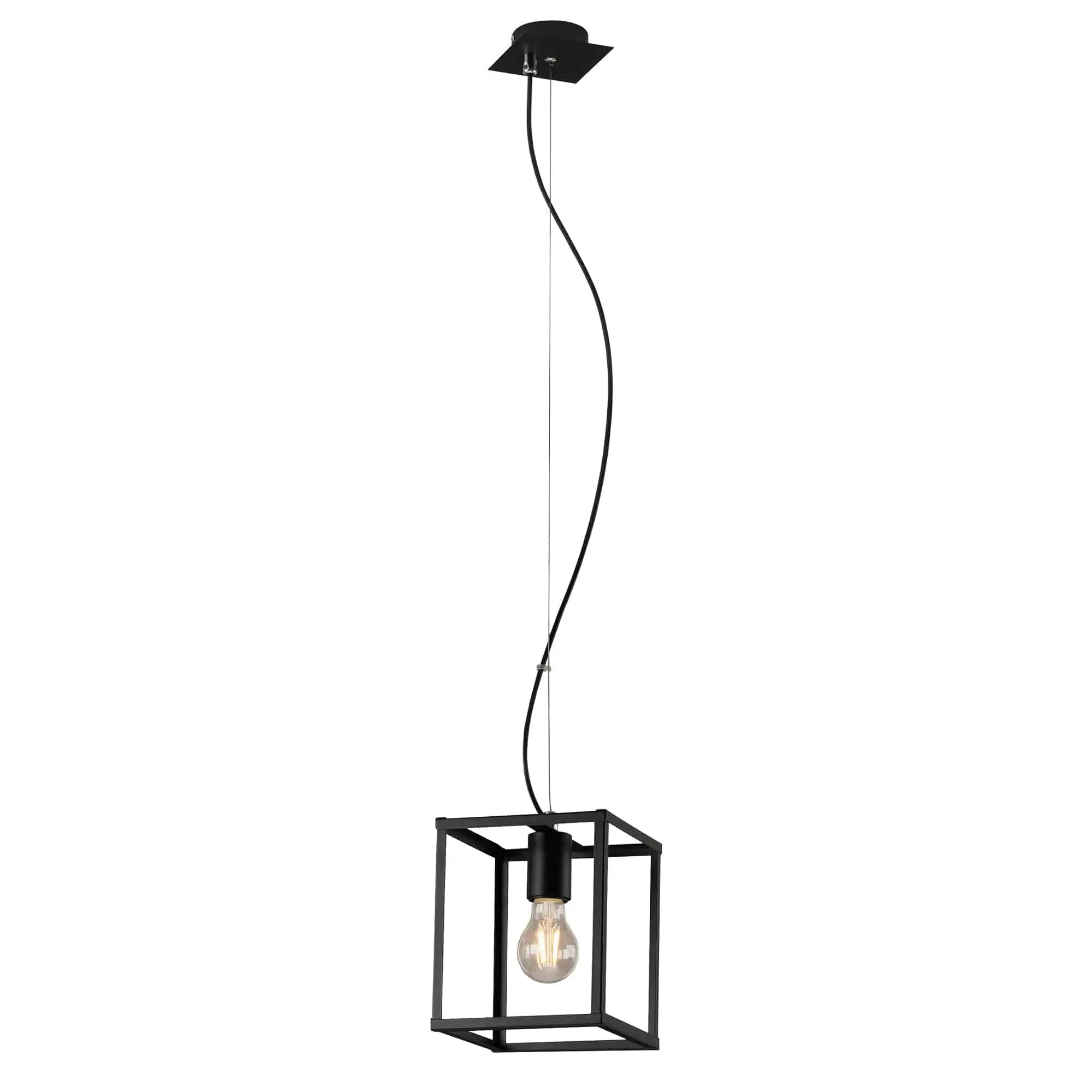 BRI 4020-015 Závěsné svítidlo, 120 cm, max. 40 W, černá - BRILONER
