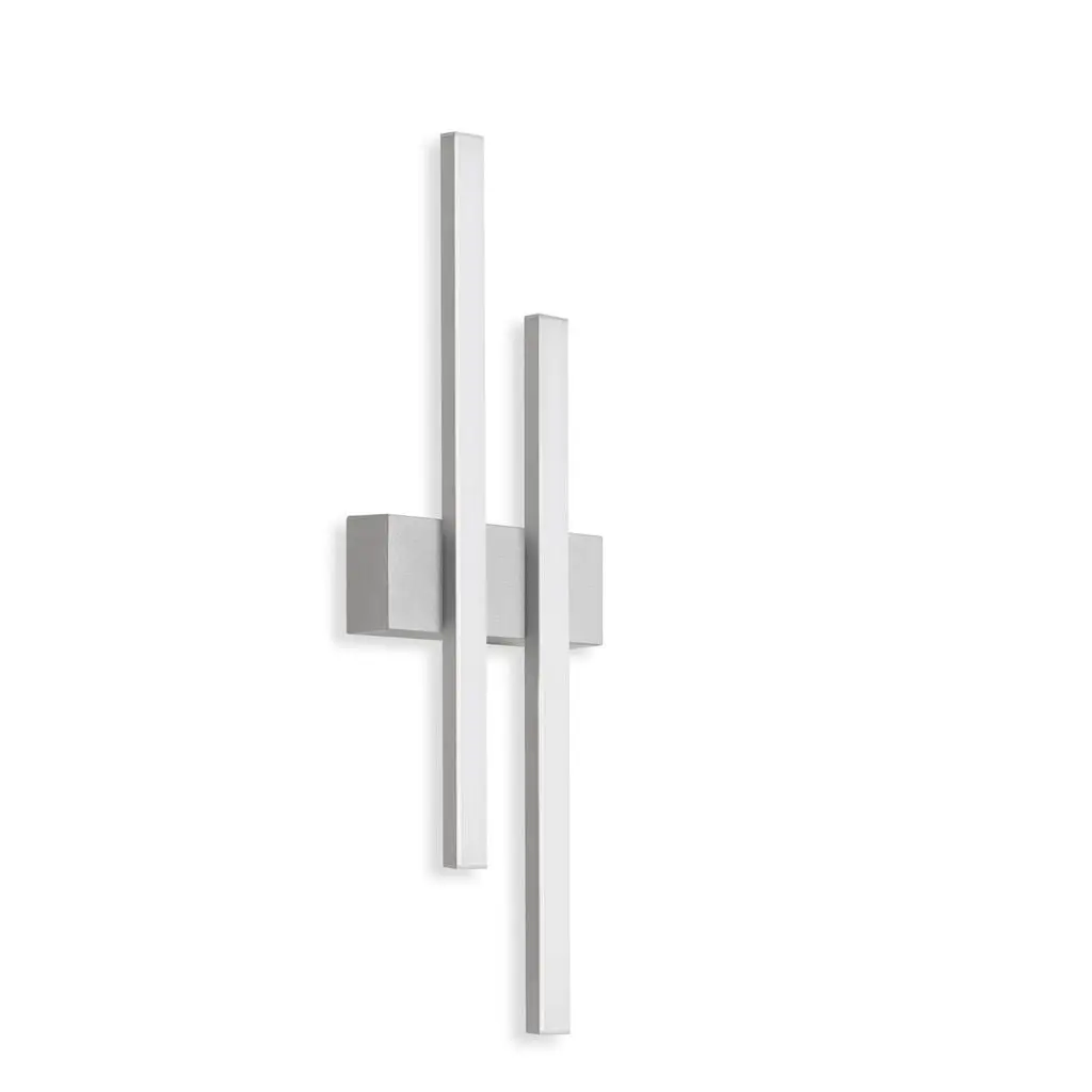 TF 313004TF TELEFUNKEN LED venkovní svítidlo 47 cm 2x8W 960lm stříbrná - BRILONER