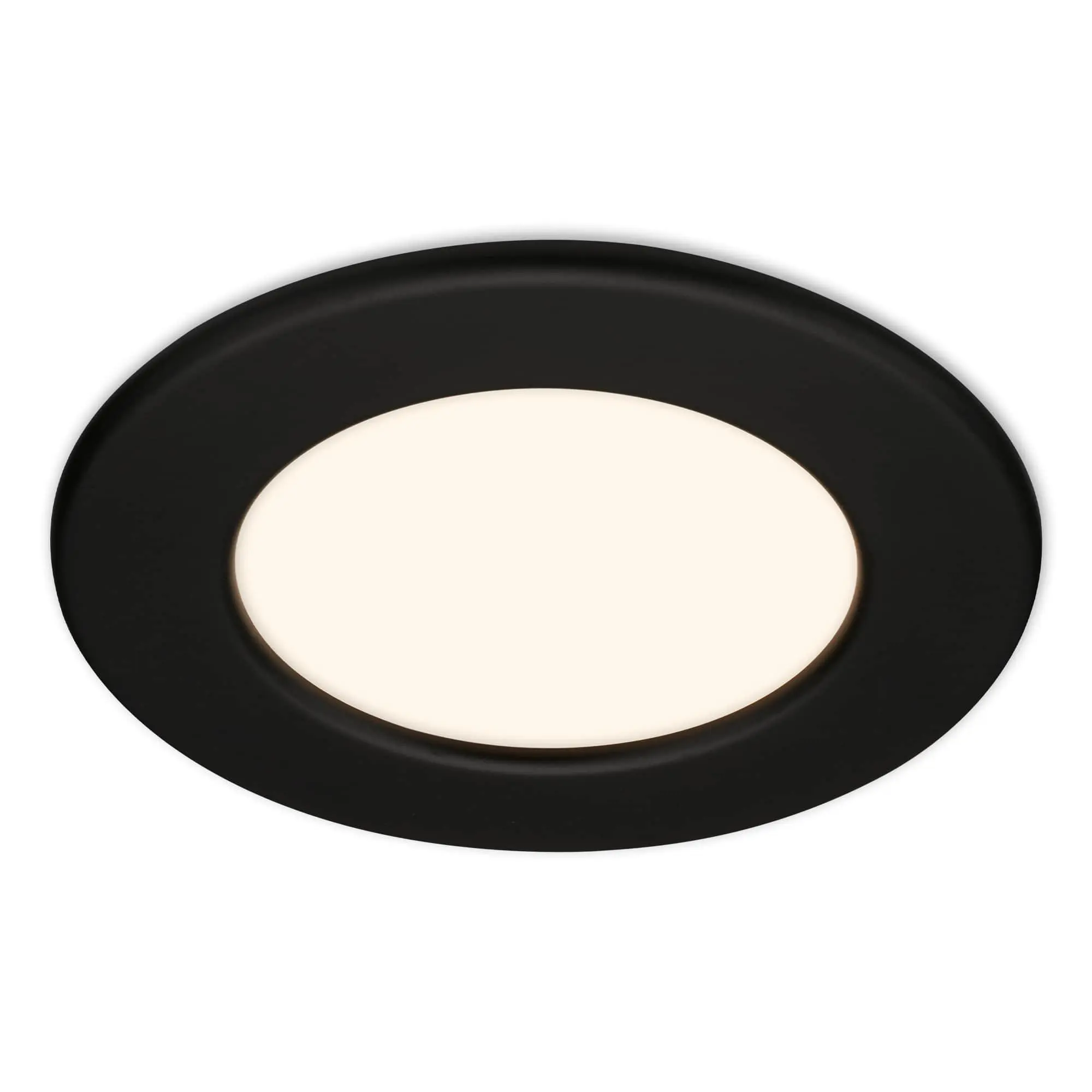 BRI 7049015 LED vestavné svítidlo, 11,5 cm, 6W, 600lm, černá - BRILONER