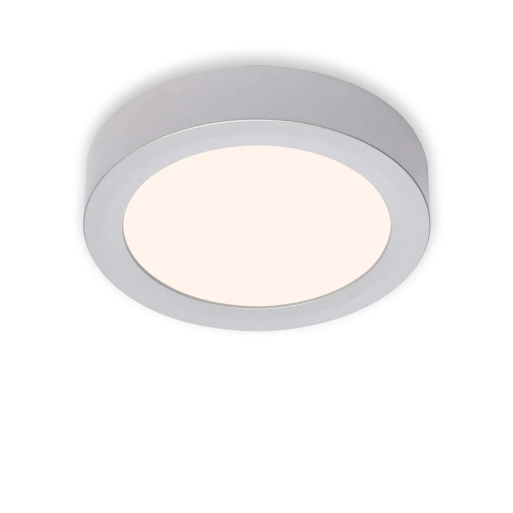 BRI 7122-014 LED stropní svítidlo, pr. 17 cm, 11 W, 3000 K matný chrom - BRILONER