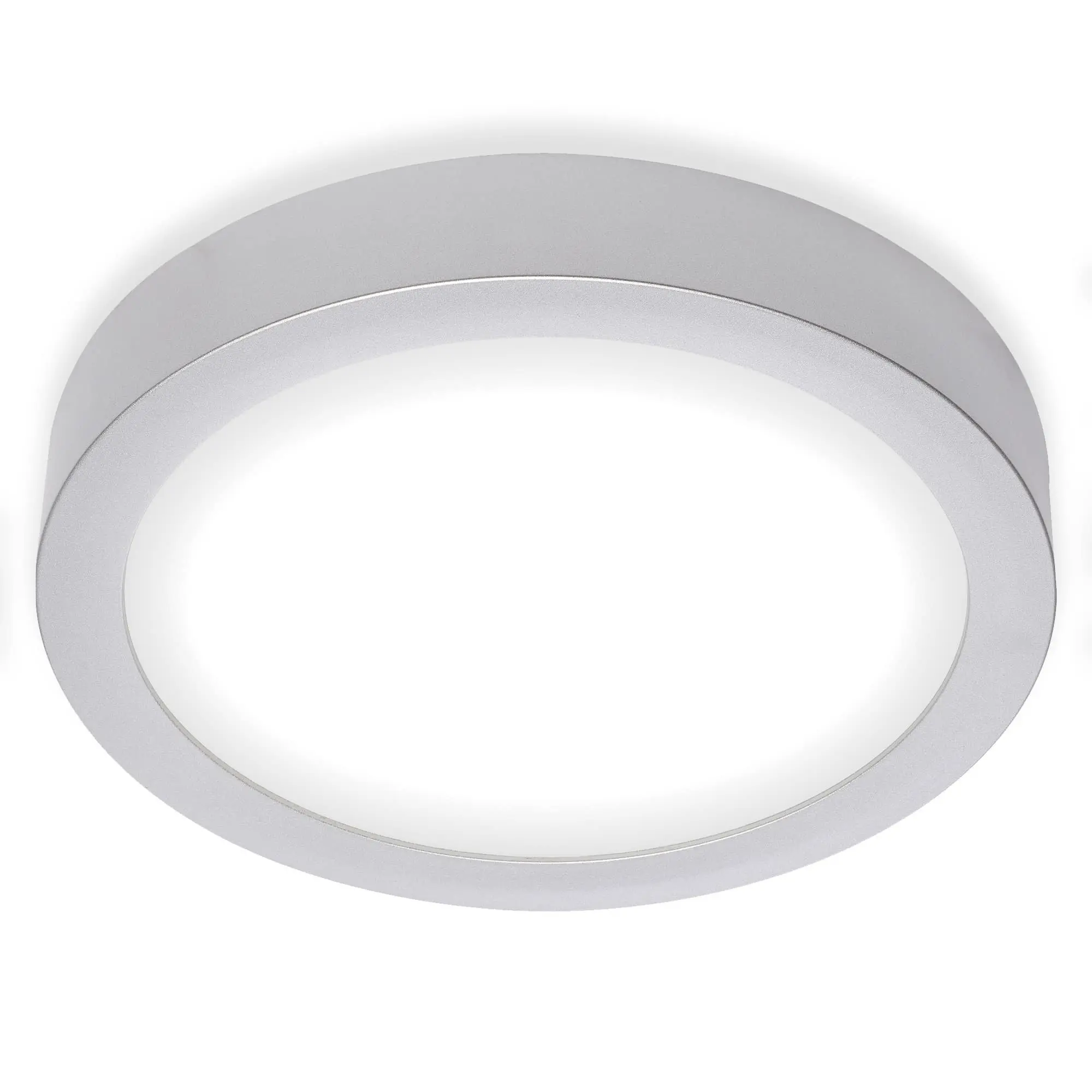 BRI 7117-414 LED stropní svítidlo, pr. 22,5 cm, 16,5 W, matný chrom - BRILONER