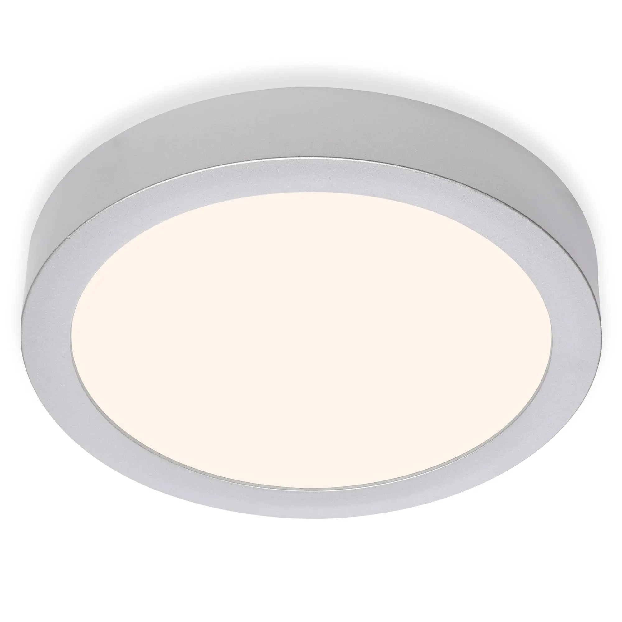BRI 7117-014 LED stropní svítidlo, pr. 22,5 cm, 16,5 W, matný chrom - BRILONER