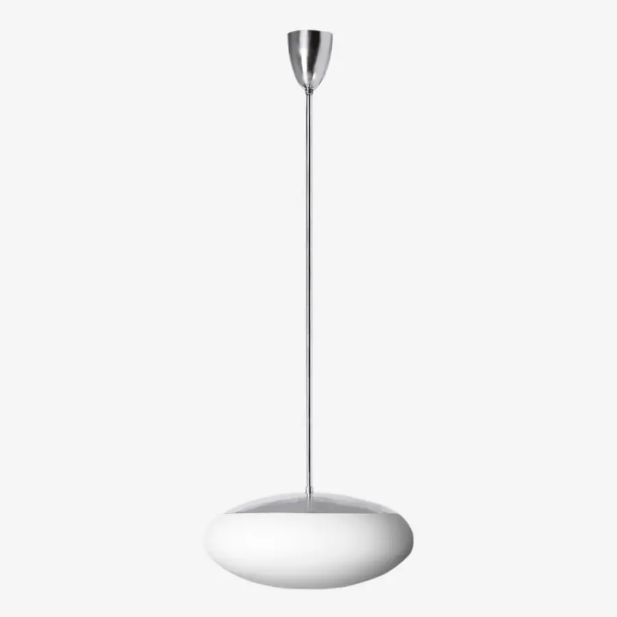 LU ZT.L5.D550.77 Závěsné svítidlo DAPHNE ZT 26,7W LED 3000K sklo chrom opál ZT.L5.D550.77 - LUCIS