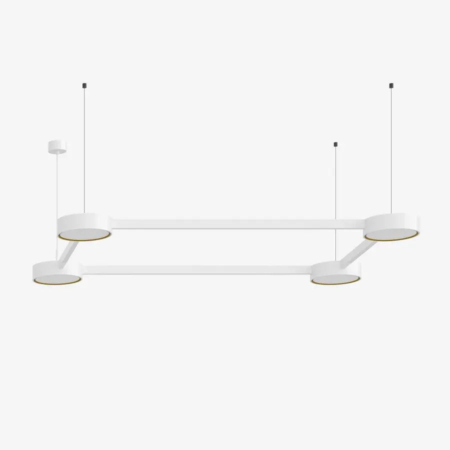 LU 24.K2.60M DALI2 Závěsné svítidlo INFINITY II 62W LED 4000K akrylátové sklo bílá DALI 24.K2.60L - LUCIS