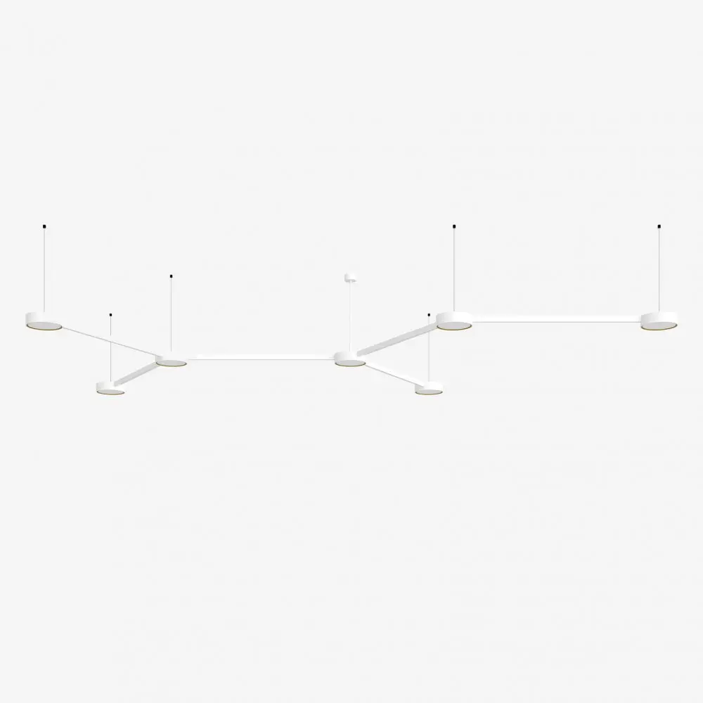 LU 28.K2.60M DALI2 Závěsné svítidlo INFINITY II 108,4W LED 4000K akrylátové sklo bílá DALI 28.K2.60L - LUCIS