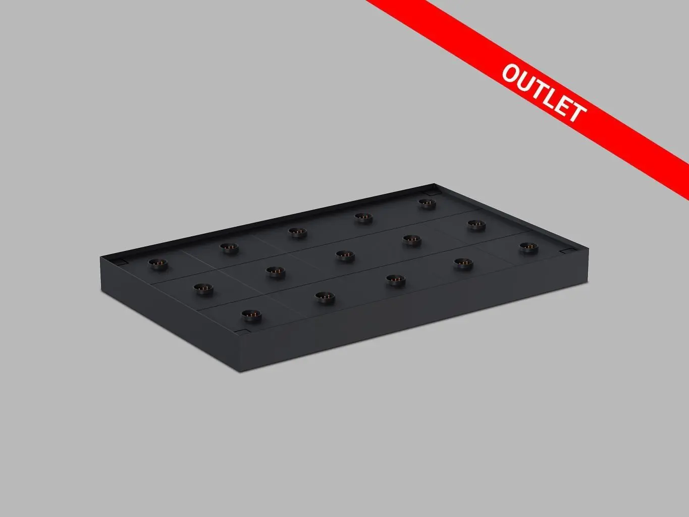 LED2 A139903 Venkovní stolní svítidlo ROXY MINI MULTIPLE CHARGING TABLE nabíječka černá