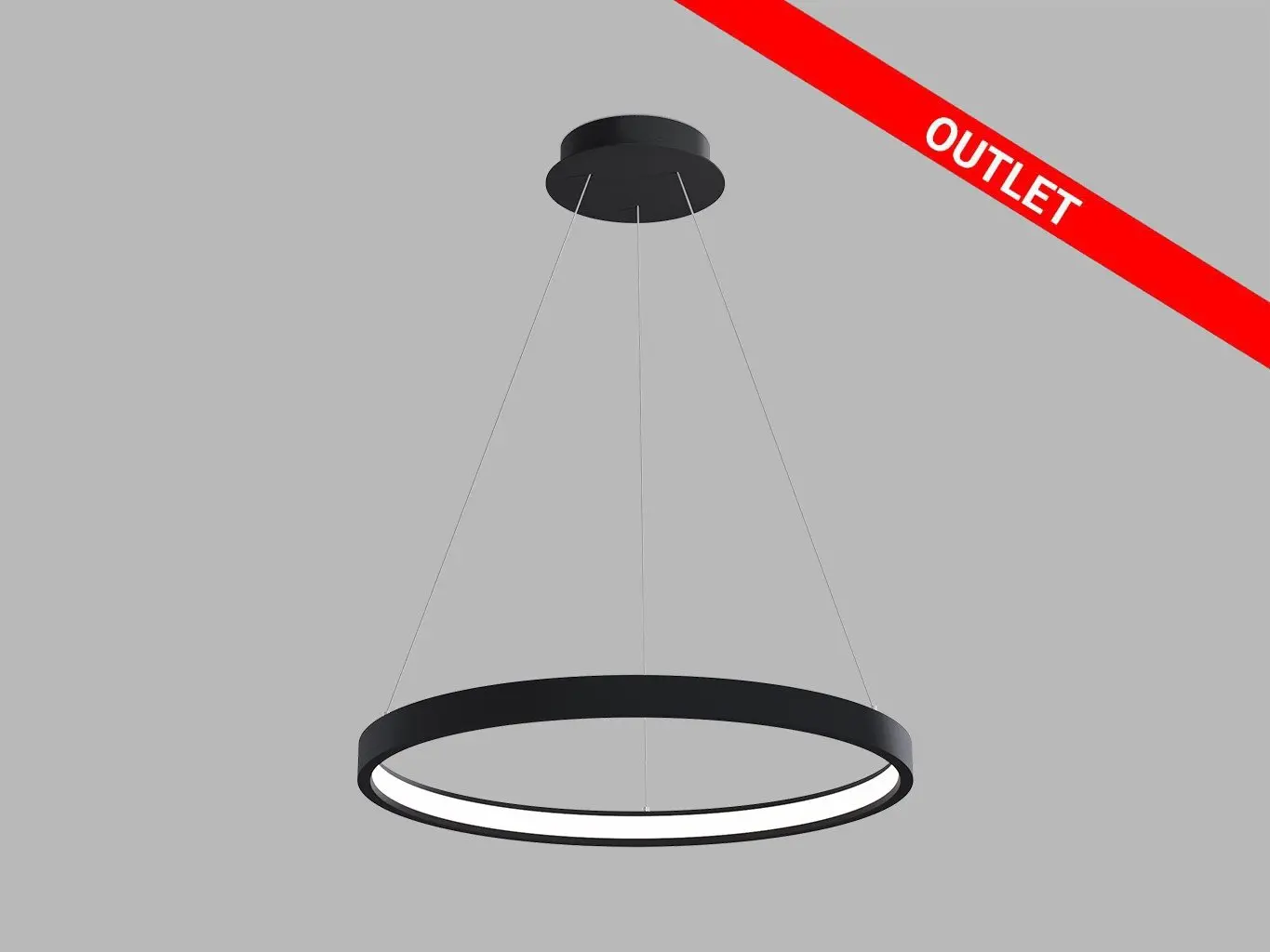 LED2 3275153DT Závěsné svítidlo CIRO 60 P-Z, B TRIAC DIM 40W 3000K/4000K černá