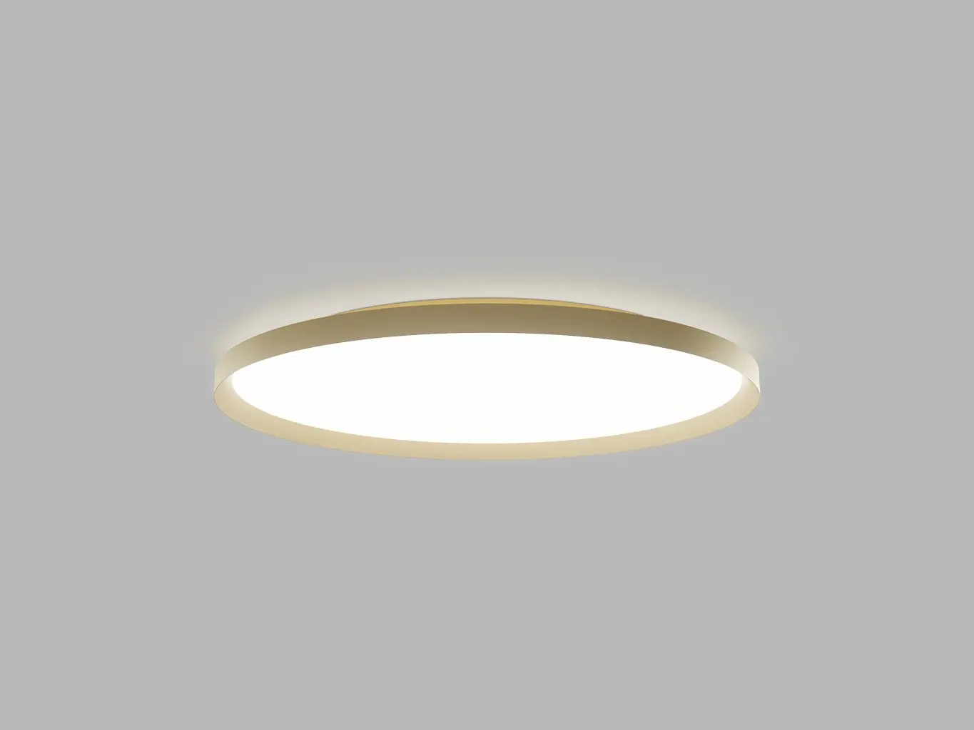 LED2 1275057D LED2 Stropní svítidlo MOON 80, G DALI/PUSH DIM 88W 2CCT 3000K/4000K zlatá - LED2 Lighting