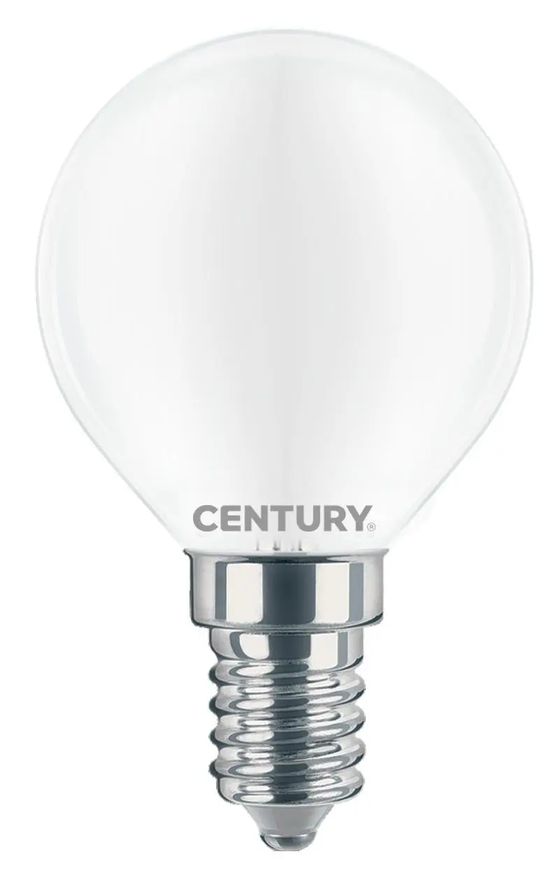 CEN INSDH1G-061430 FILAMENT LED INCANTO SATEN SFERA 6W E14 3000K DIM - CENTURY