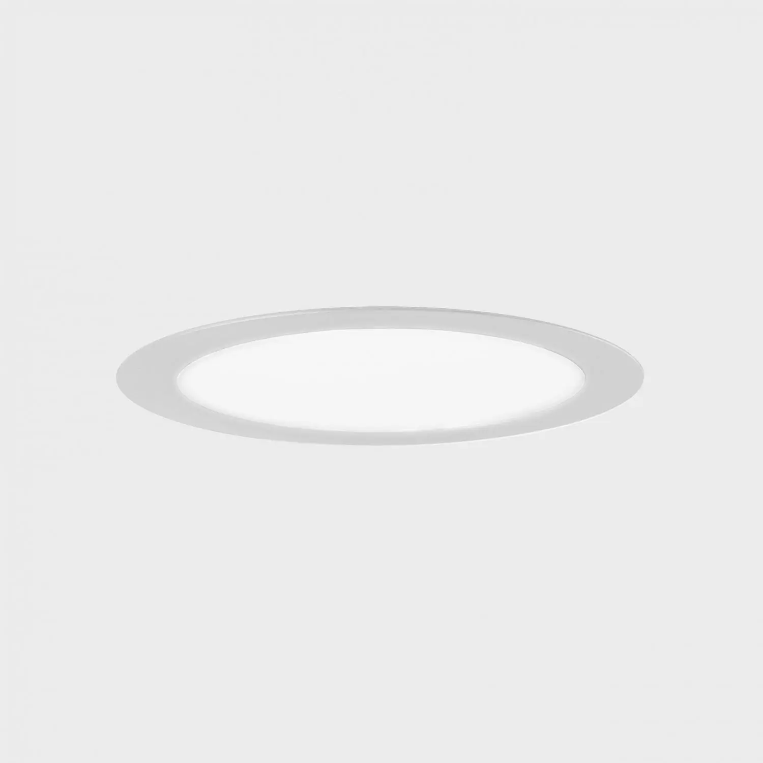 KOHL LIGHTING KOHL-Lighting DISC zapuštěné svítidlo s rámečkem pr. 400 mm bílá 36 W CRI 80 4000K 1.10V