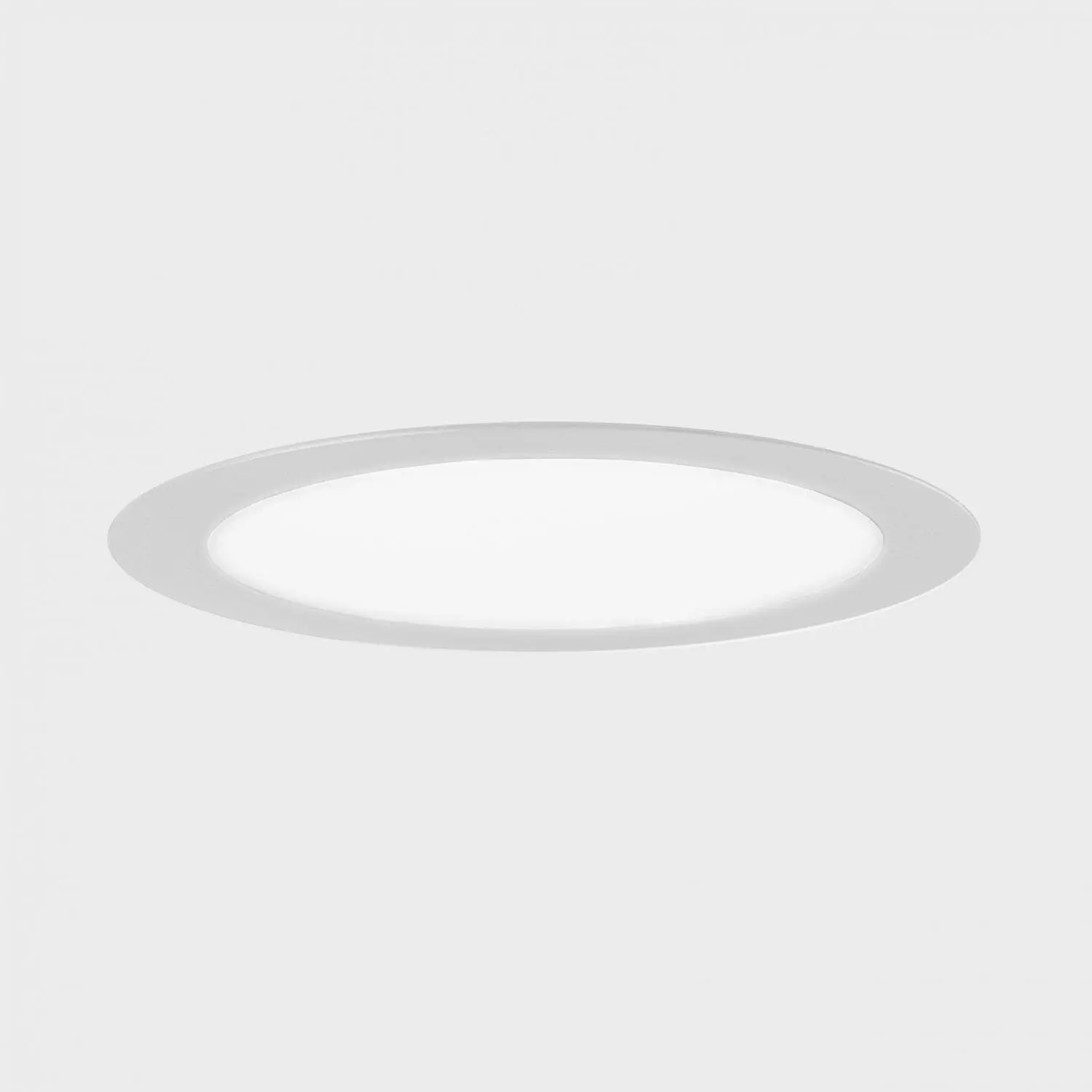 KOHL LIGHTING KOHL-Lighting DISC zapuštěné svítidlo s rámečkem pr. 600 mm bílá 56 W CRI 80 3000K PUSH