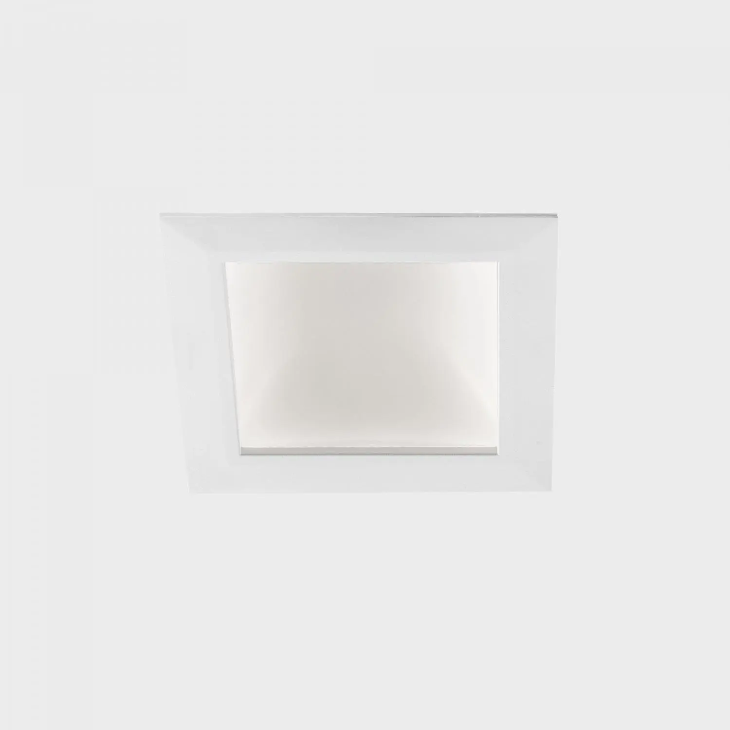 KHL K50415.01.RF.WH-WH.ST.8.40.PU DISC TINA DEEP SQ zapuštěné svítidlo s rámečkem bílá 8 W 4000K PUSH - KOHL-Lighting
