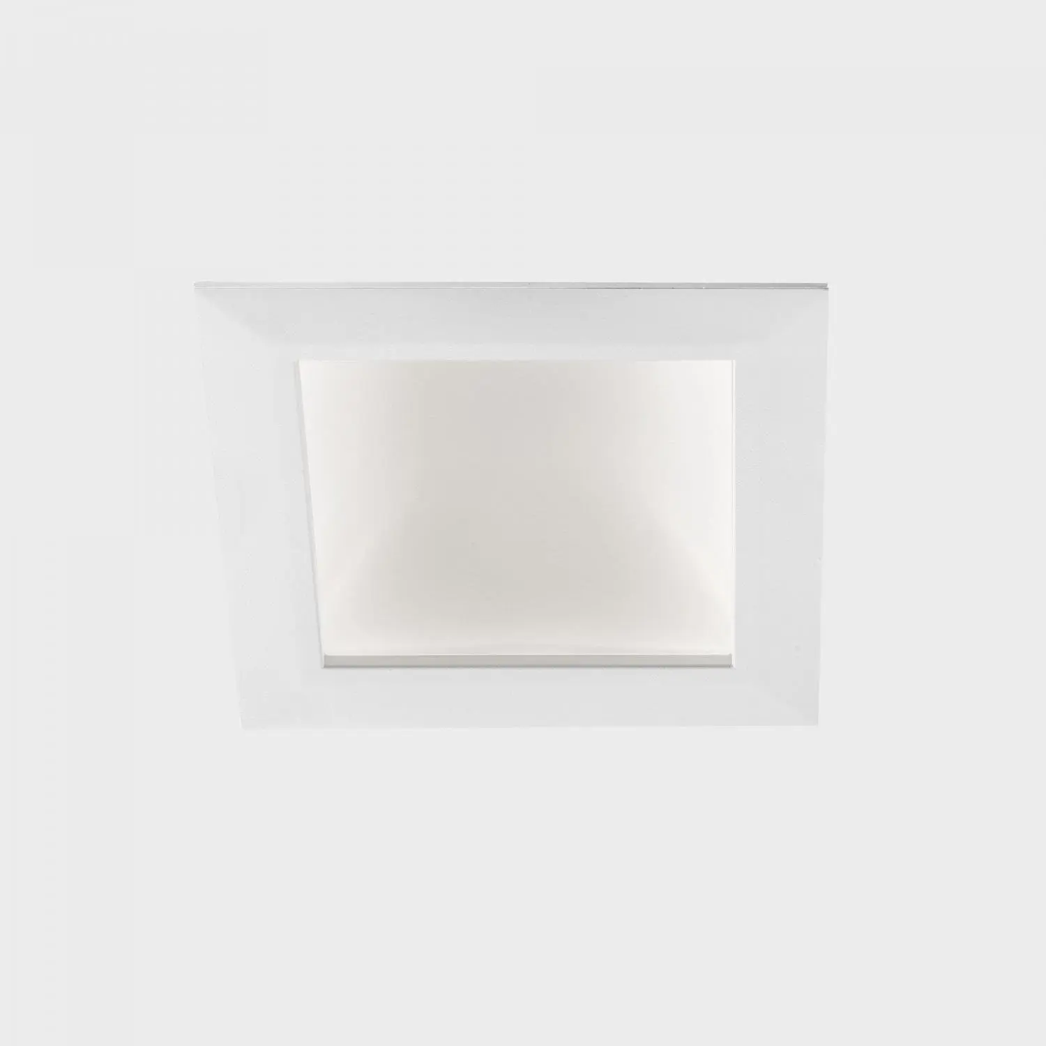 KOHL LIGHTING KOHL-Lighting DISC TINA DEEP SQ zapuštěné svítidlo s rámečkem bílá 18 W 3000K PUSH