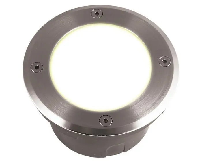 PANIT EST355 Venkovní svítidlo OBLO MICRO kruhová ocel 230V GX53 7W IP67 - PAN INTERN.