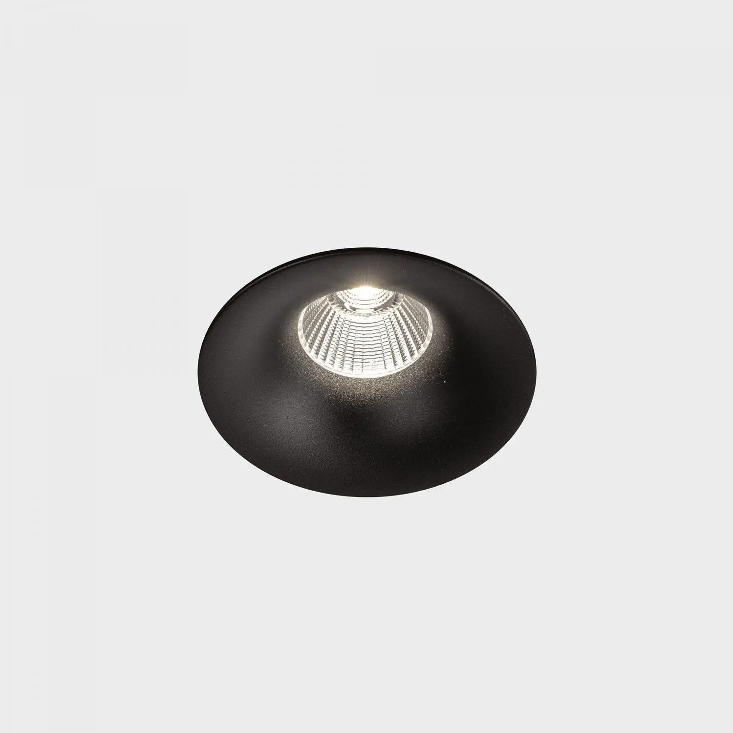 KHL K50150.01.RF.BK-BK.38.ST.8.27.PU LUXO zapuštěné svítidlo s rámečkem černá 8W 2700K Push - KOHL-Lighting