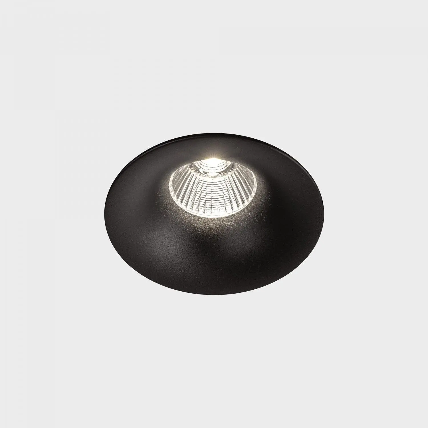 KHL K50150.02.RF.BK-BK.38.ST.8.40.PC LUXO zapuštěné svítidlo s rámečkem černá 12W 4000K fázové stmívání - KOHL-Lighting