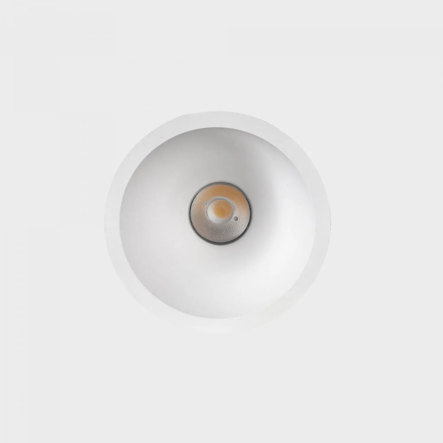 KHL K50800.02.RF.WH-WH.38.ST.8.30.PC NOON zapuštěné svítidlo s rámečkem bílá 7 W 3000K fázové stmívání - KOHL-Lighting