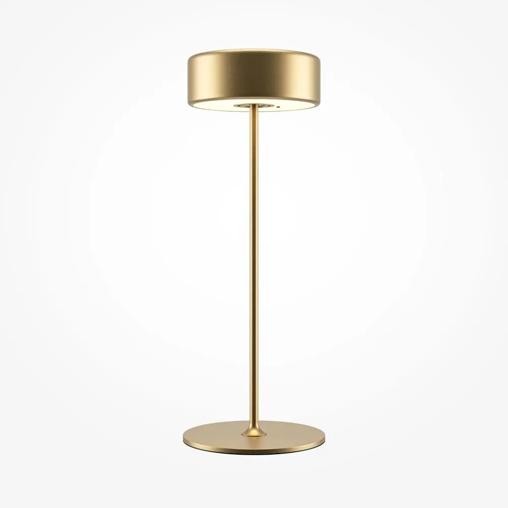 M MOD229TL-L3G3K2 Stolní lampa AI Collaboration 3W nastavitelná bílá 120lm zlatý hliník na baterie stmívatelná - MAYTONI