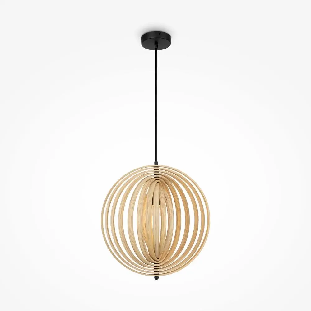 M MOD197PL-01W Závěsné svítidlo Roots E27 40W béžový kov skandinávský design  - MAYTONI