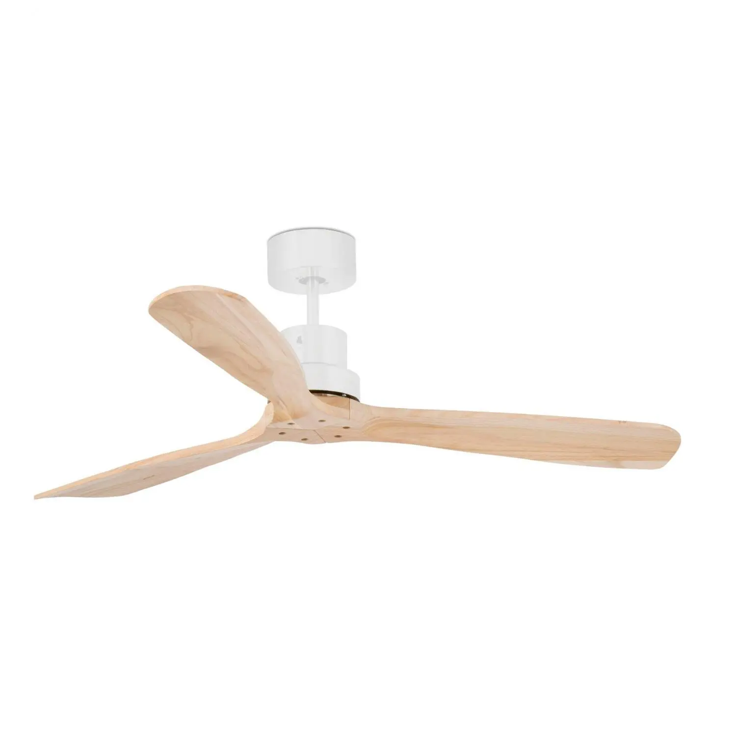FARO 33561DC LANTAU L stropní ventilátor, bílá/borovice s DC motorem - FARO