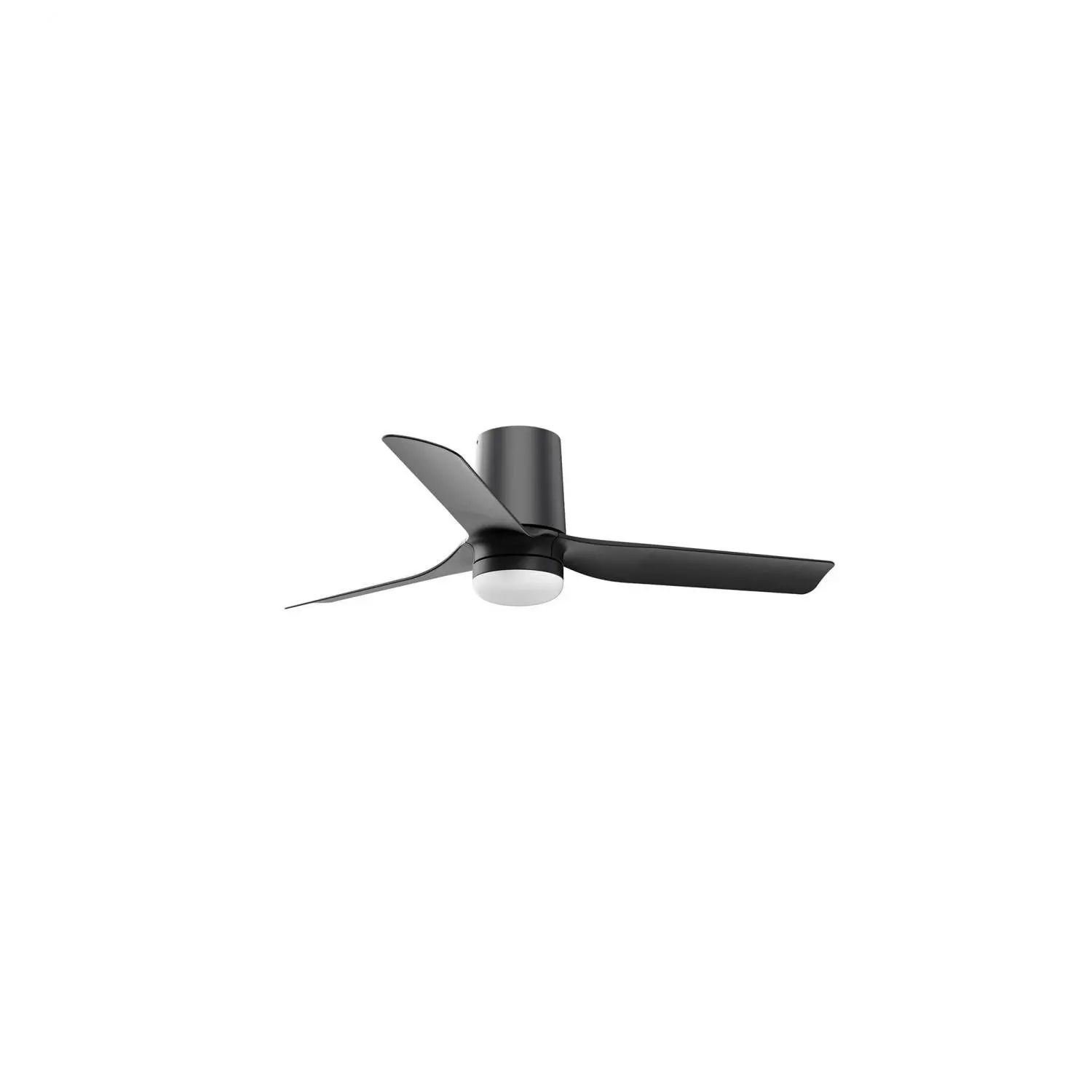 FARO 33834-1TW MINI PUNT TUB S LED stropní ventilátor, černá s DC motorem - FARO