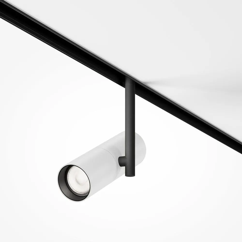 M TR005-4-12W-DS-BW Svítidlo pro kolejnicový systém Elti 12W nastavitelná bílá 987lm bílý hliník Bluetooth stmívání Exility - MAYTONI