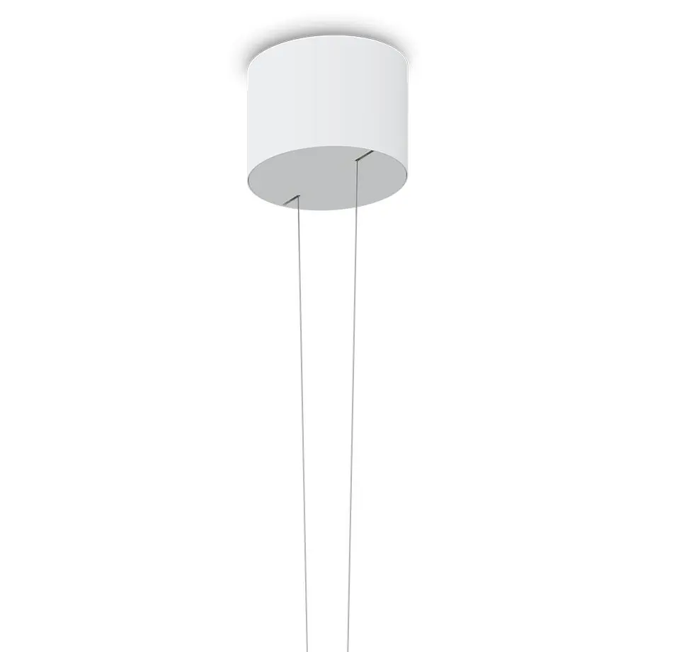 OL 63-507-11-21X VÝPRODEJ VZORKU - Baldachýn B-ONE pro systém SLACK-LINE matná bílá 24V/240V max. 36W - OLIGO
