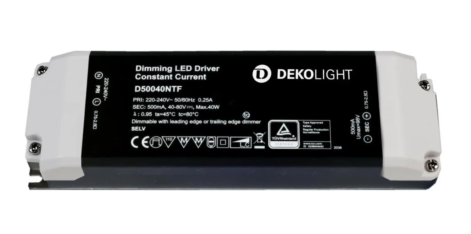 IMPR 862206 Deko-Light napájení (CC, DC) stmívatelné - BASIC, DIM, CC, D50040NT/40W - DEKOLIGHT