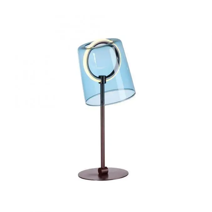 PN 4542-56 ZULA LED stolní lampa modrá stmívatelné šňůrovým stmívačem 3000K - PAUL NEUHAUS