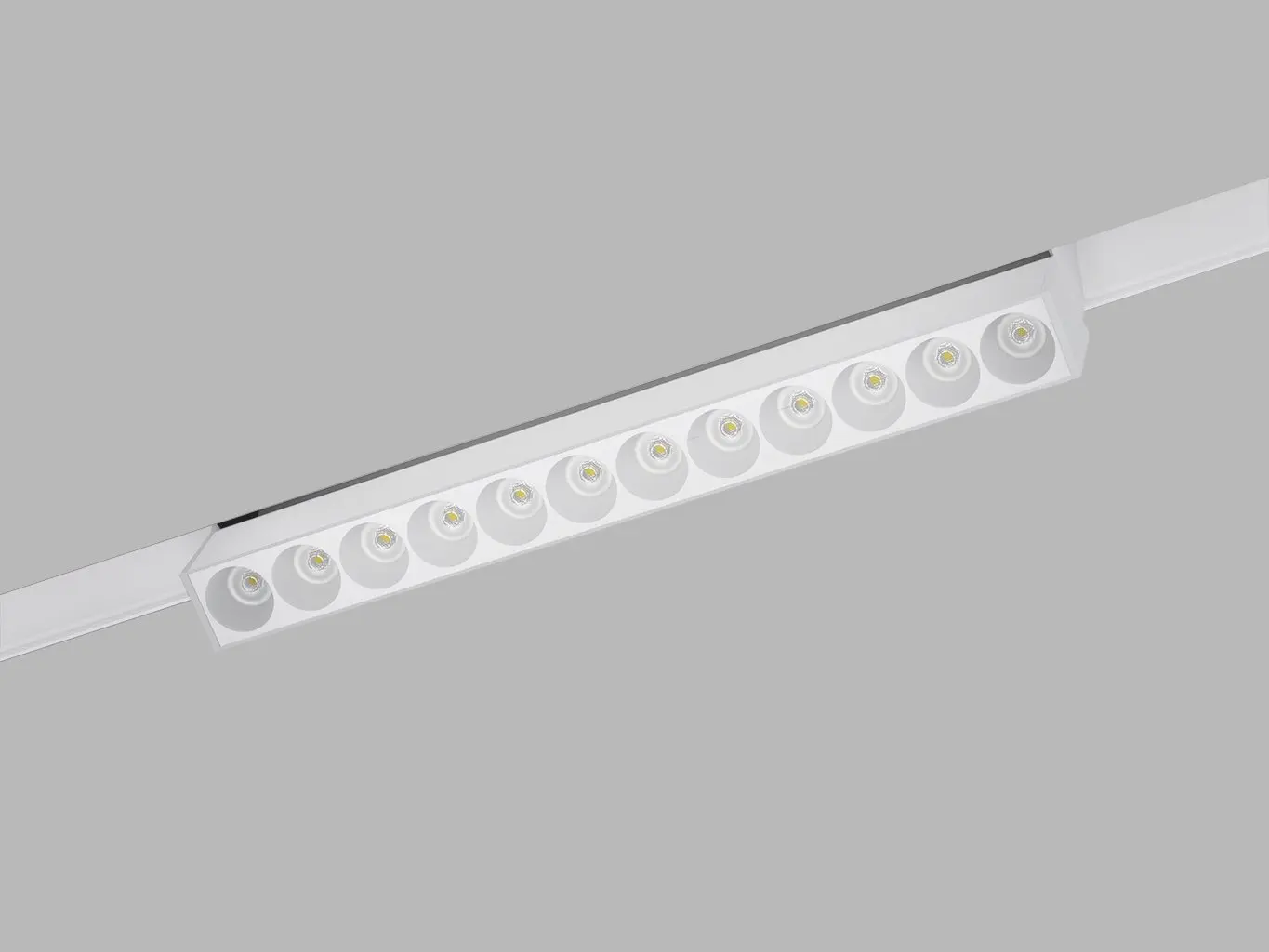 LED2 6480741D LED2 Lištové svítidlo MAGLASER II TILT, W DALI DIM 12W 4000K UGR bílá - LED2 Lighting
