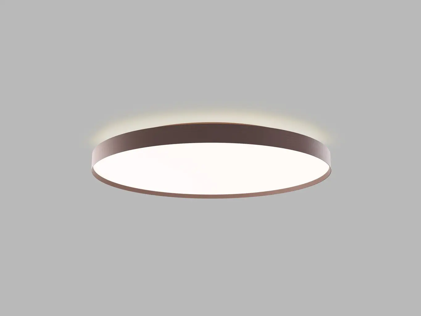 LED2 1276058DT LED2 Stropní svítidlo TORO 80 P/N, CF TRIAC DIM 80+12W 3000K/4000K hnědá - LED2 Lighting