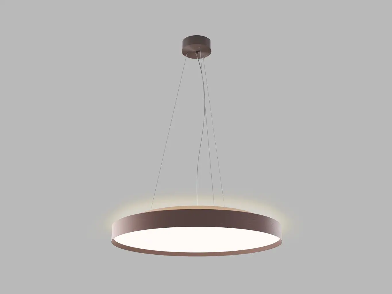 LED2 3275958D LED2 Závěsné svítidlo TORO 60 P/N-Z, CF DALI/PUSH DIM 55+10W 3000K/4000K hnědá - LED2 Lighting