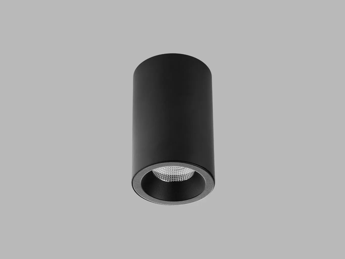LED2 1150553D LED2 Stropní svítidlo TUBUS II B, B DALI/PUSH DIM 9W 3000K/3500K/4000K UGR černá - LED2 Lighting