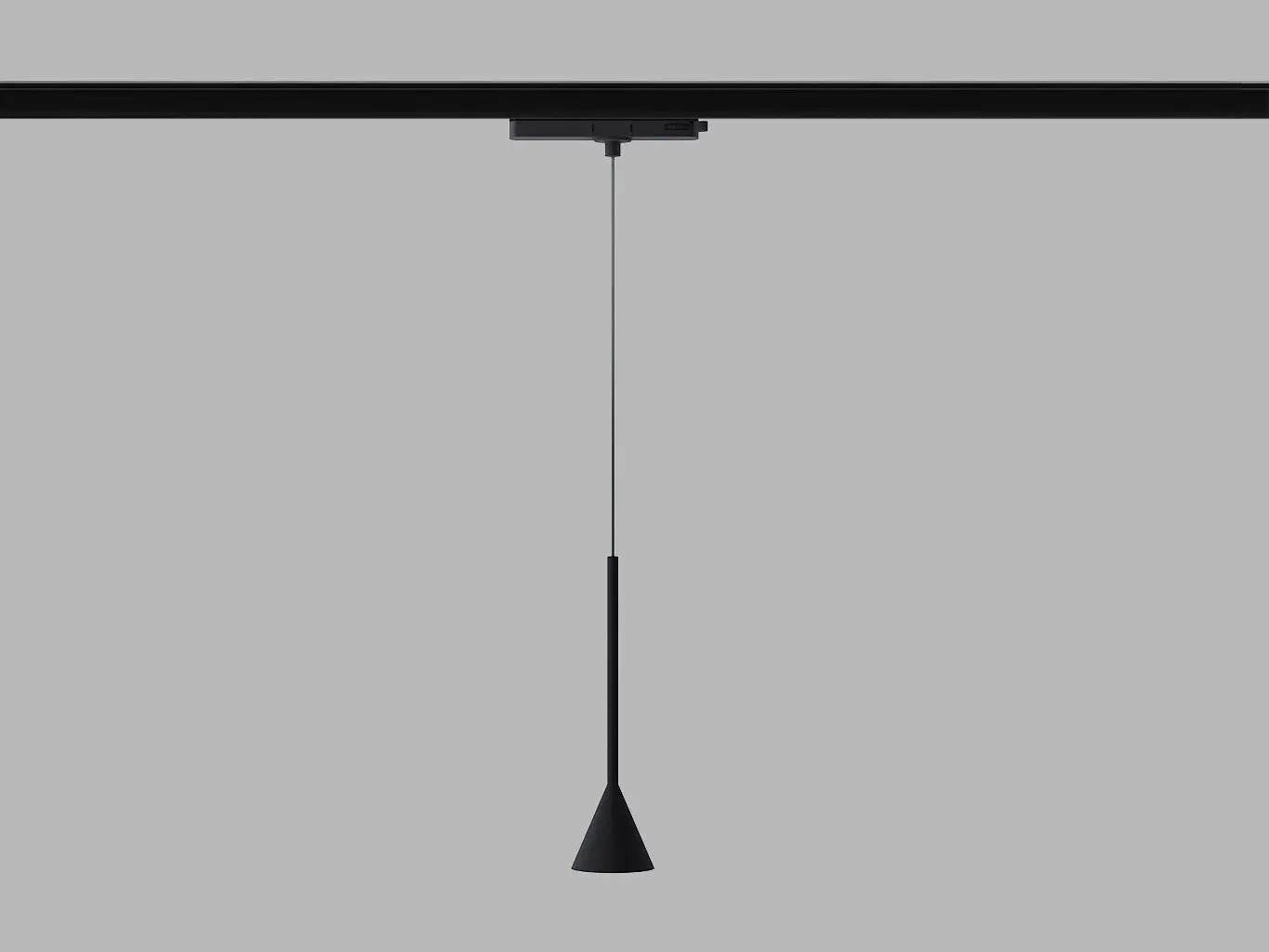 LED2 7490133 LED2 Lištové svítidlo TRACK KONO, B 6W 3000K UGR černá - LED2 Lighting