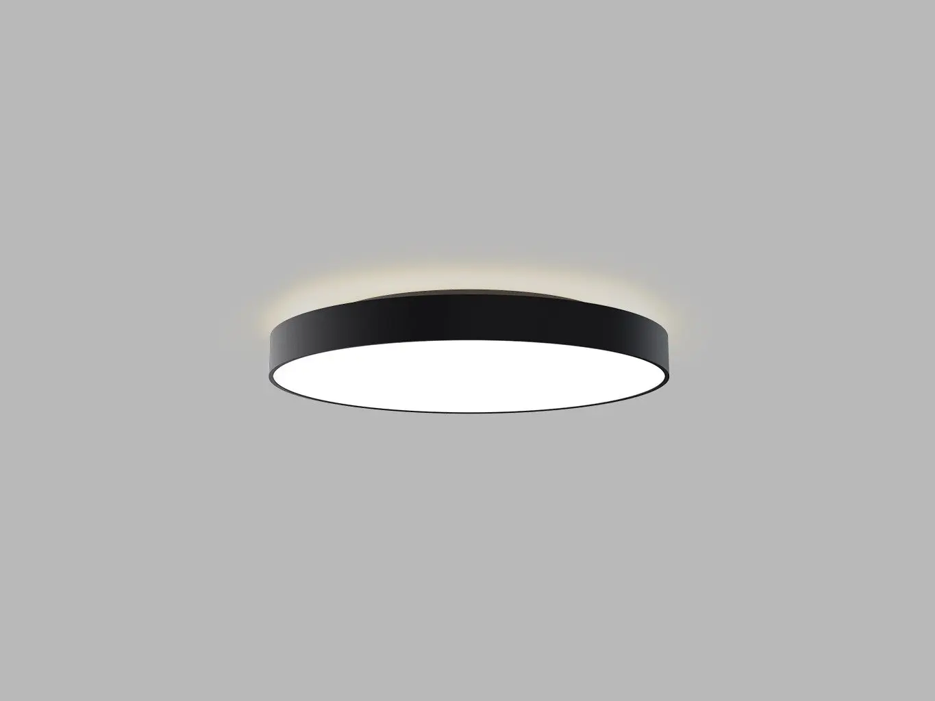 LED2 1275653DT Stropní svítidlo RINGO II 60 P/N, B TRIAC DIM 55+10W 3000K/4000K černá