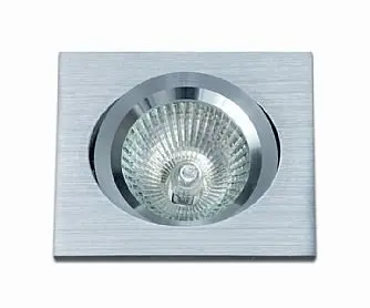 BPM 3021LED2.D40.3K Vestavné svítidlo Aluminio Plata, kartáč.hliník 7W 500lm 40°3000K LED 230V - BPM