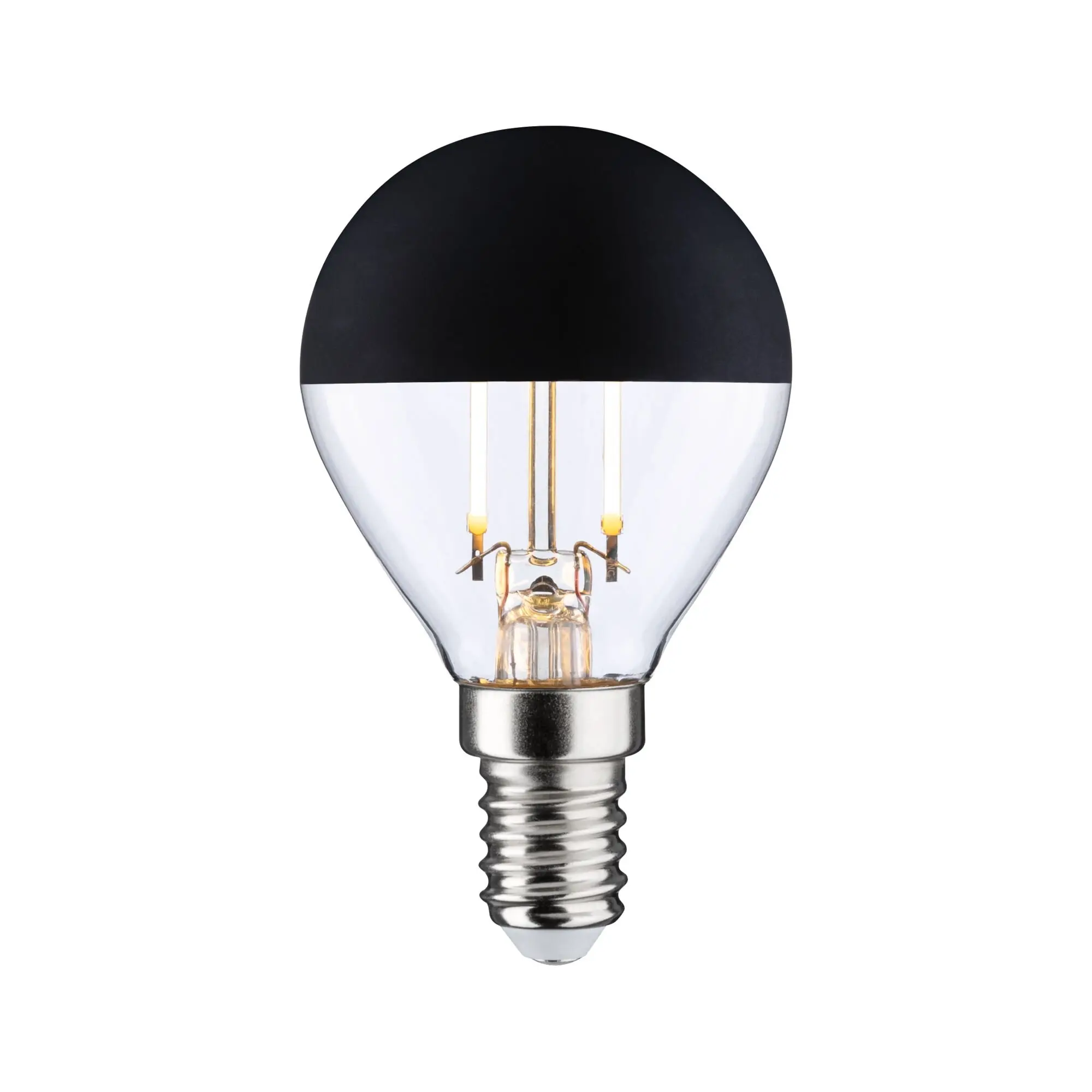 P 29263 Modern Classic Edition Standard 230V LED kapka E14 2,5W 2700K černý svrchlík - PAULMANN