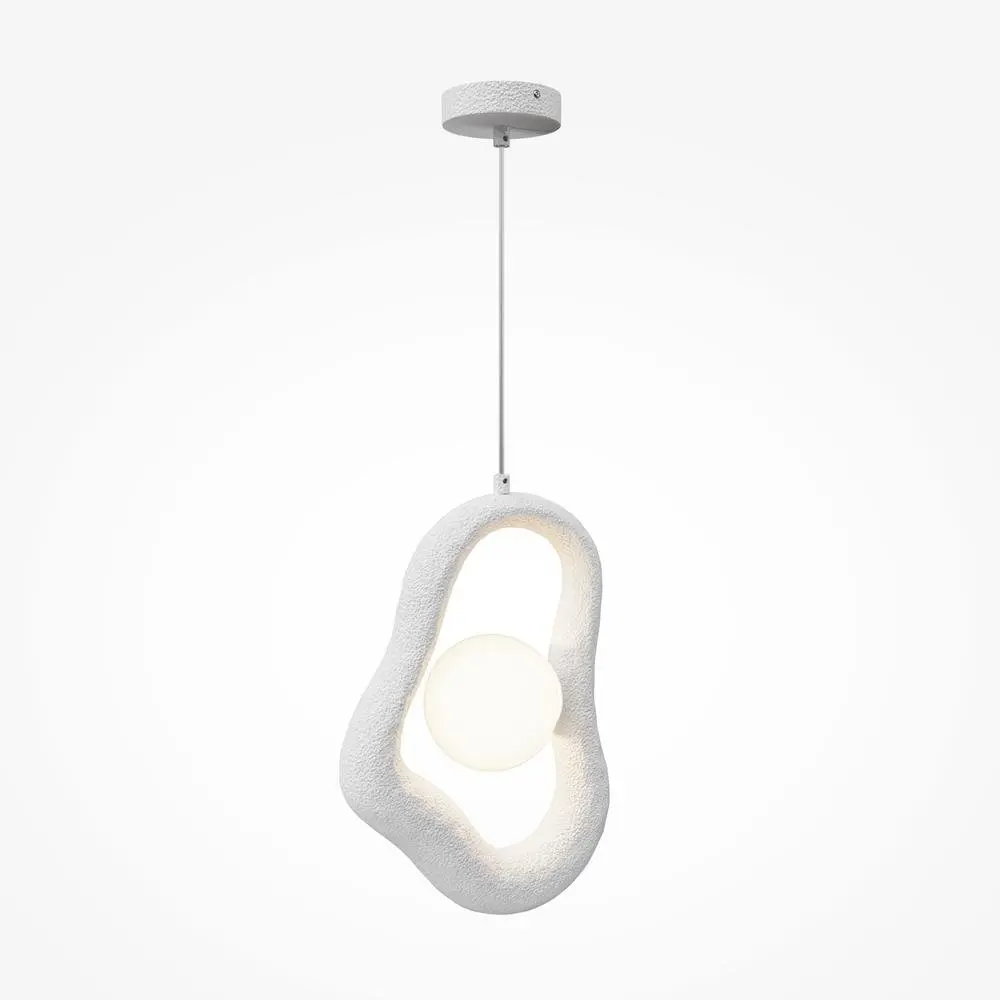 M MOD380PL-01W Závěsné svítidlo Opus G9 28W bílý kov - MAYTONI