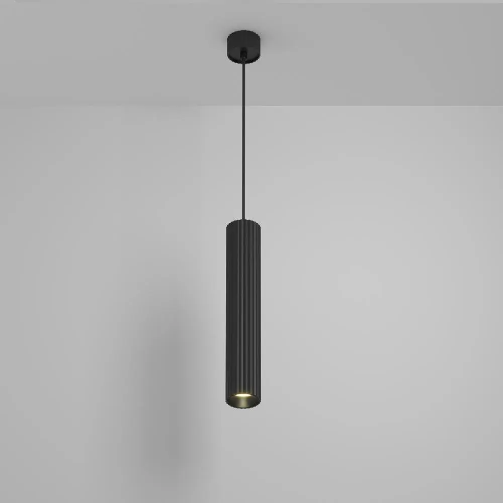 M P106PL-01-GU10-B Závěsné svítidlo Calipso GU10 10W černý hliník - MAYTONI
