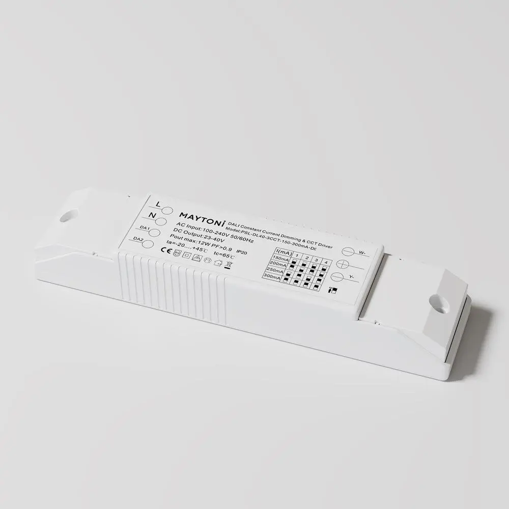 MAYTONI LED driver CCT DALI bílá PSL-DL40-3CCT-150-300mA-DE