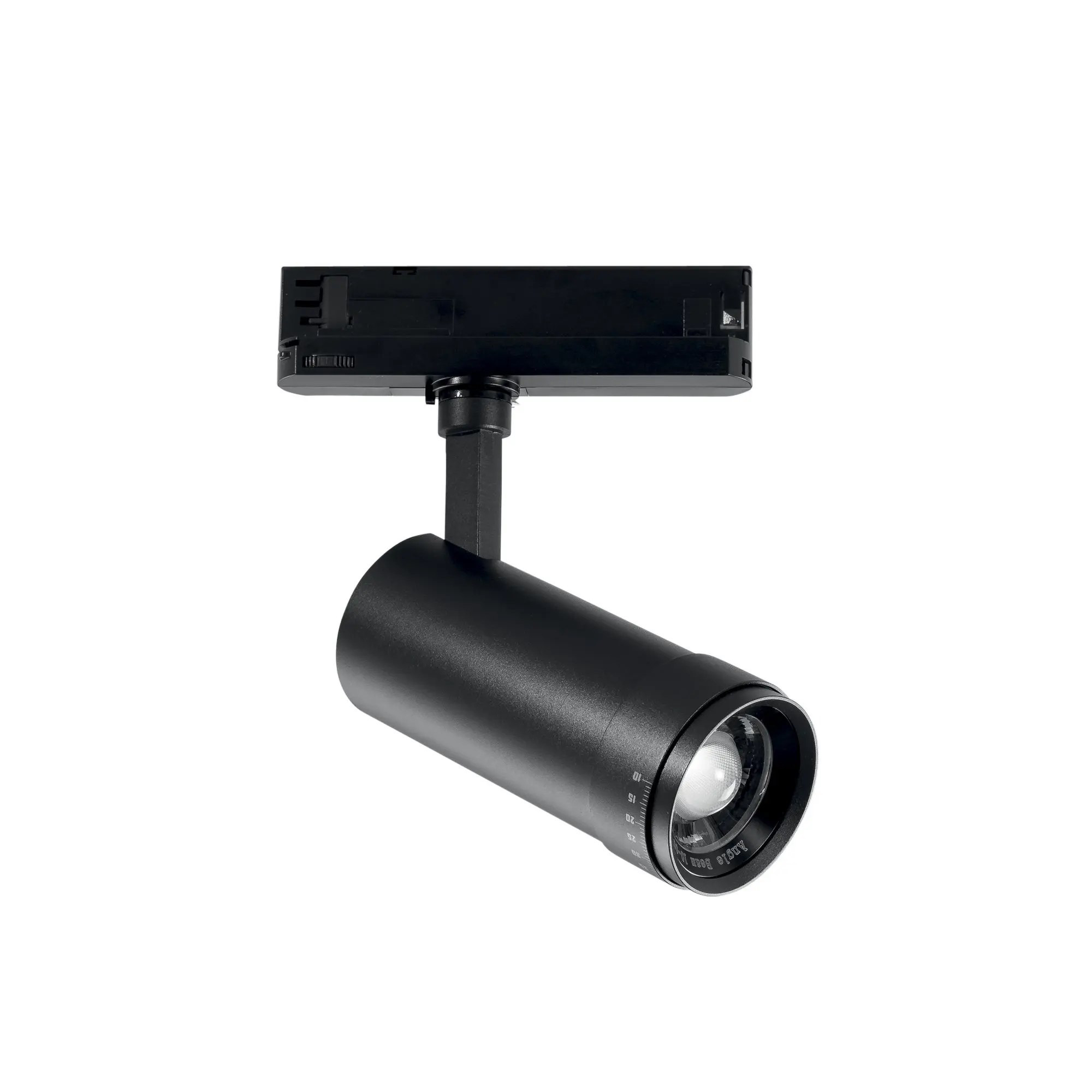FAN LED-EXPLORER-NER Třífázový lištový LED reflektor EXPLORER černý 3W 3000-4000 K 71x167 mm - FANEUROPE
