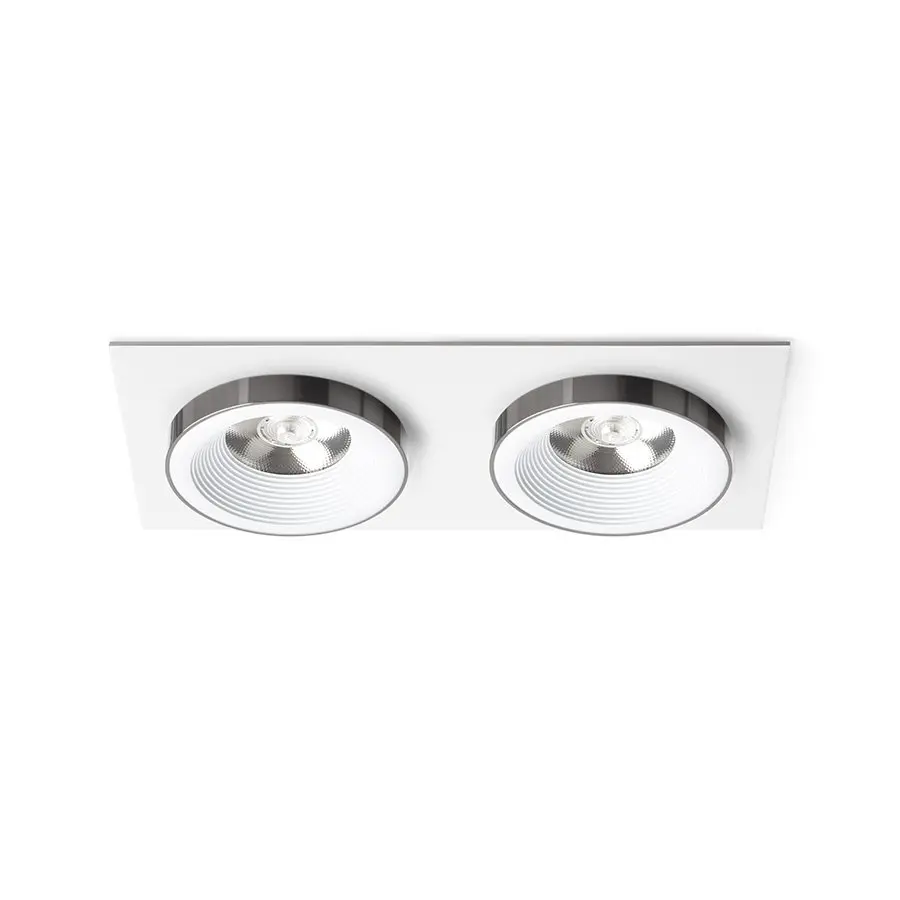 RED R14583 SHARM LED vestavné světlo, sady bílá černý chrom - RED - DESIGN RENDL