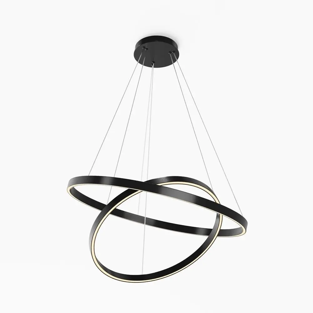 MAYTONI Závěsné svítidlo Rim 83W MOD058PL-L74BK