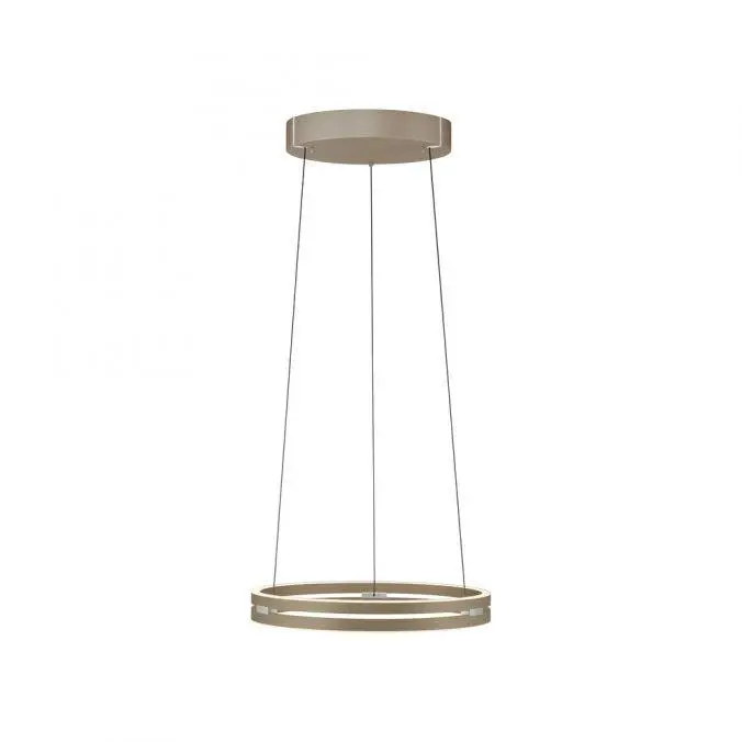 PAUL NEUHAUS PURE E-Loop, LED závěsné svítidlo bronz 2200-5000K