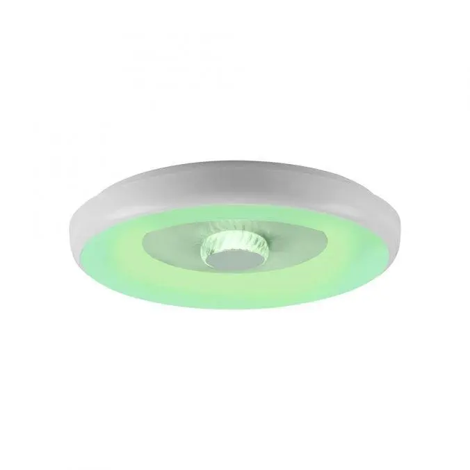 LD 14271-16 LED stropní svítidlo bílé s křišťálovým efektem, dálkové ovládání, Tuya, stmívatelné s aplikací RGB/2700-5000K - JUST LIGHT
