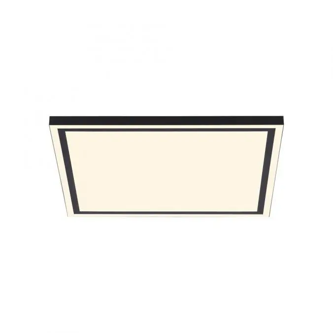 LD 14451-18 LED stropní svítidlo 45x45cm, černá, dálkové ovládání, CCT, ovládané přes aplikaci Tuya stmívatelné 2700-5000K - JUST LIGHT