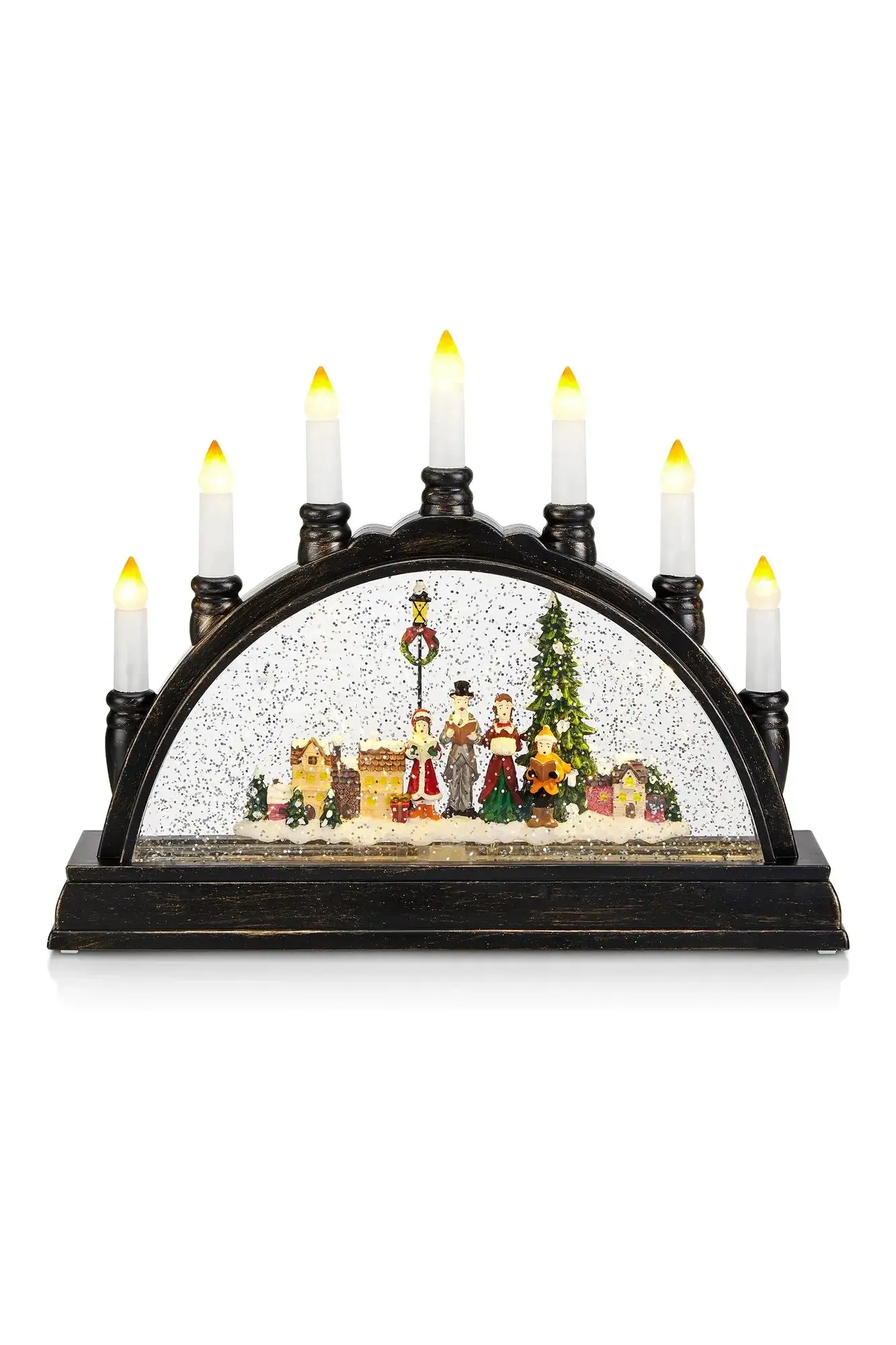 MAR 704983 Karsten hnědý adventní svícen - Markslöjd